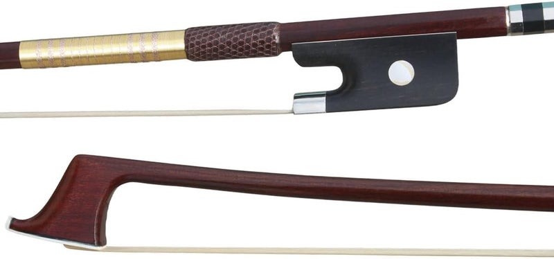 ARCRAW Pernambuco Wood Cello Bow Round Stick French PECCATTE Model Rococo Style Teacher Student Professional Stringed Instrument Bows - Image 2